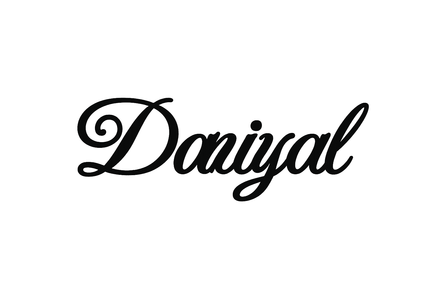Signature-Daniyal Ahmad
