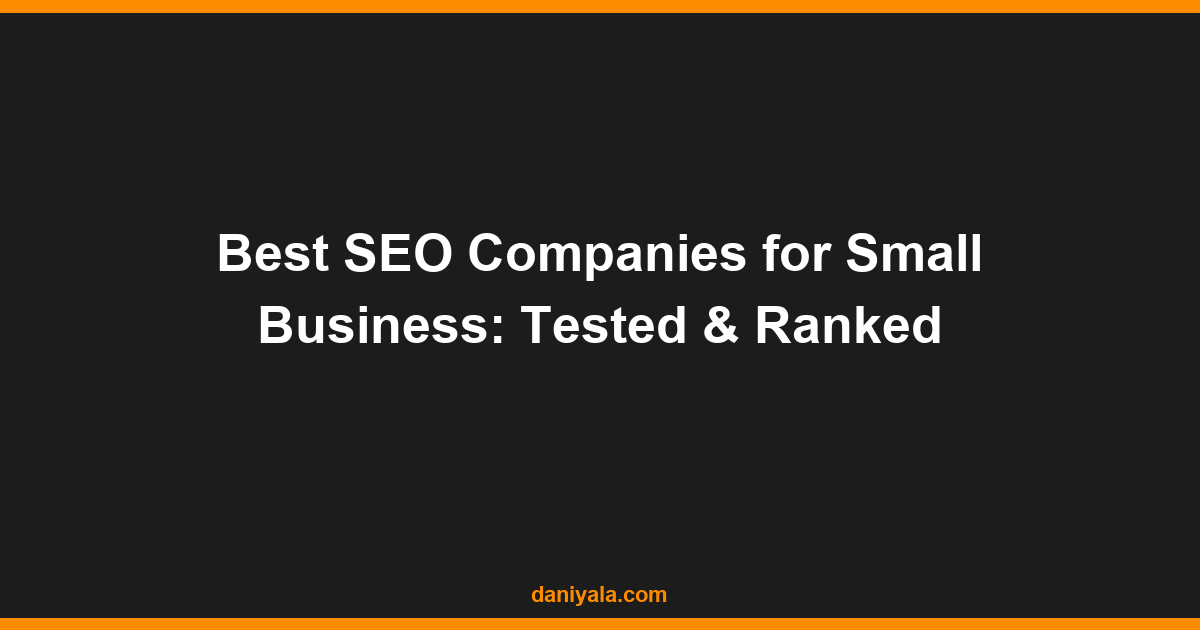 best seo companies for small business