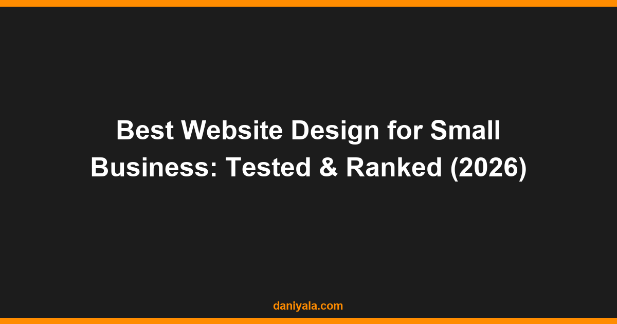 best website design for small business