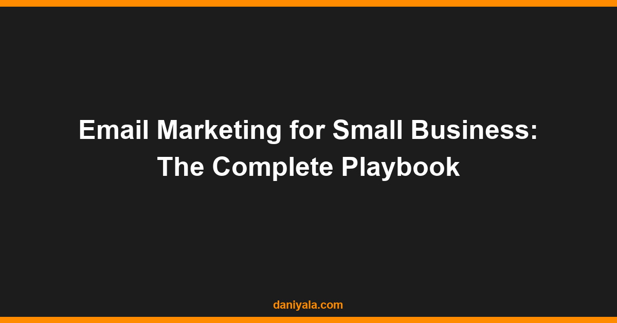 email marketing for small business