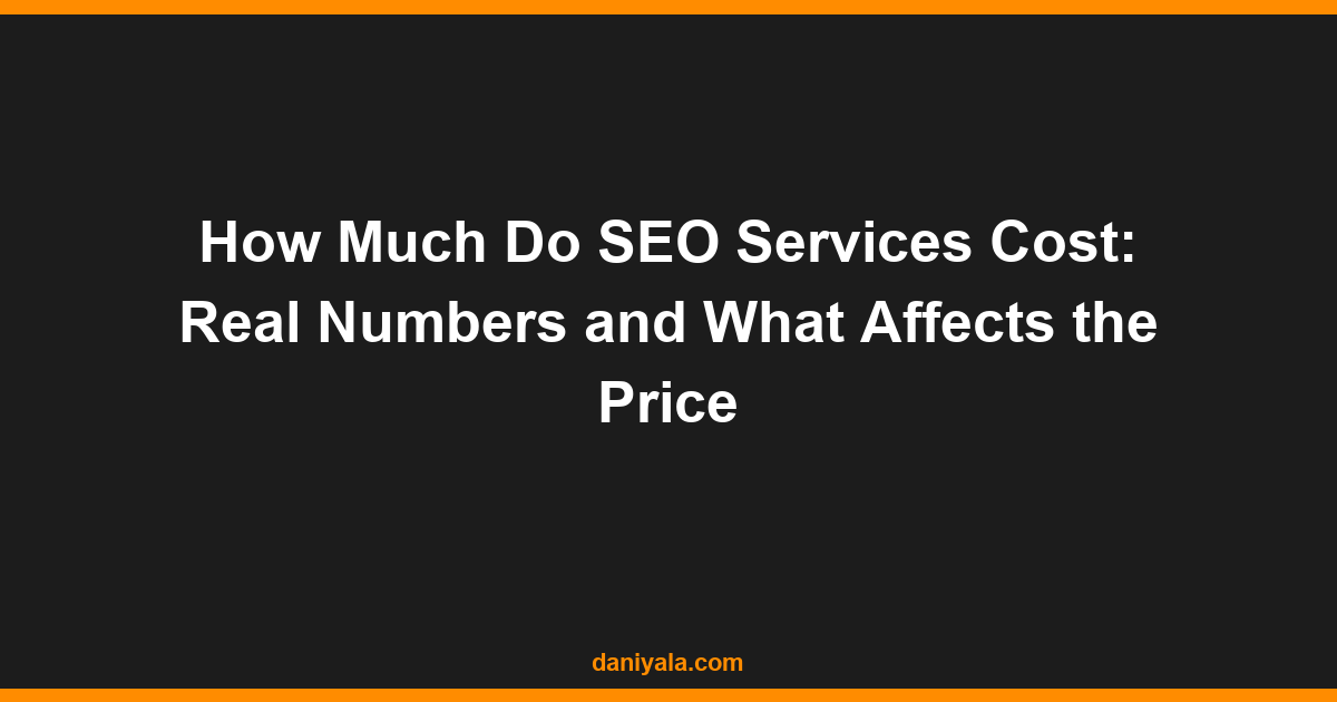 how much does seo services cost