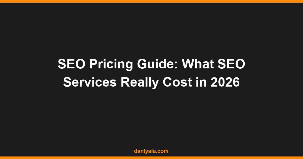 seo pricing guide