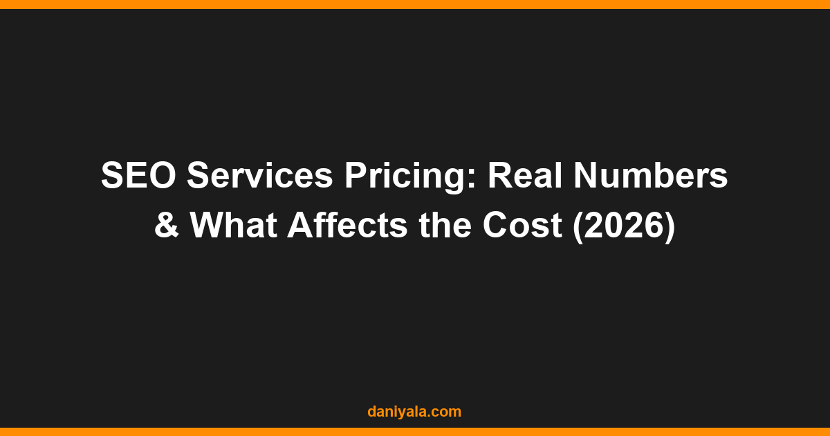 seo services pricing