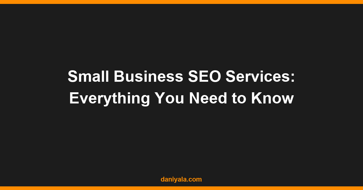 small business seo services