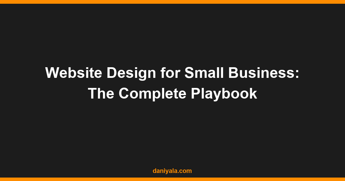 website design for small business